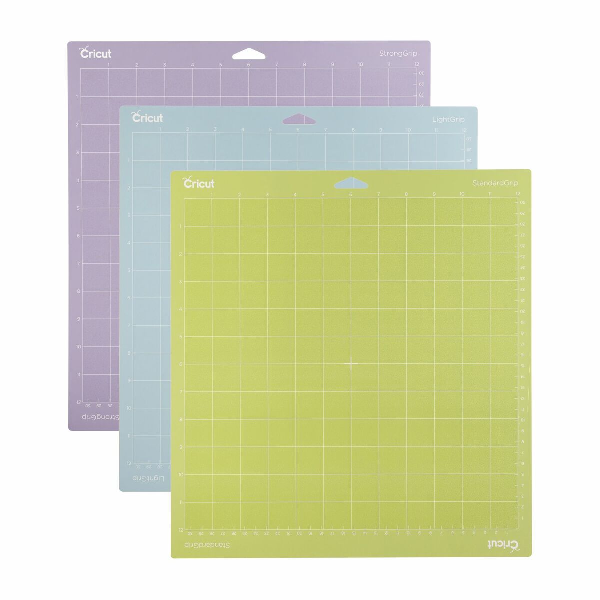 Craftcut snijmatten set light/standaard/strong 12 x 12 inch voor de cameo of cricut