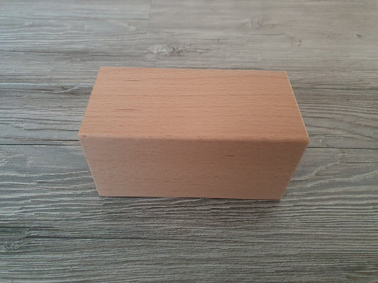 Houten blok 10 x 5 x 5 cm