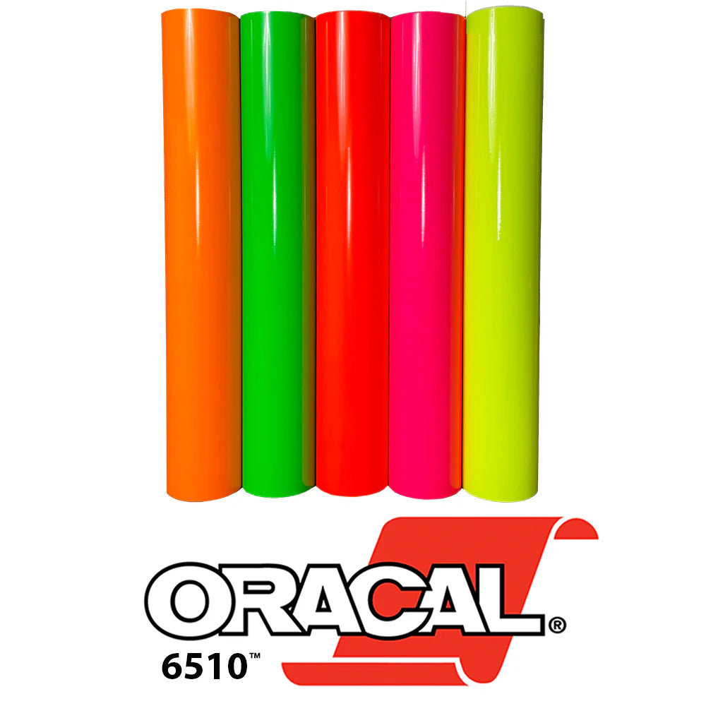 Oracal Neon Oranje Glans vinyl