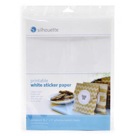 Printable White Sticker Paper